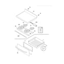 Frigidaire LFEF3017LSC top/drawer diagram