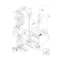 Frigidaire FGHG2344ME4 cabinet diagram