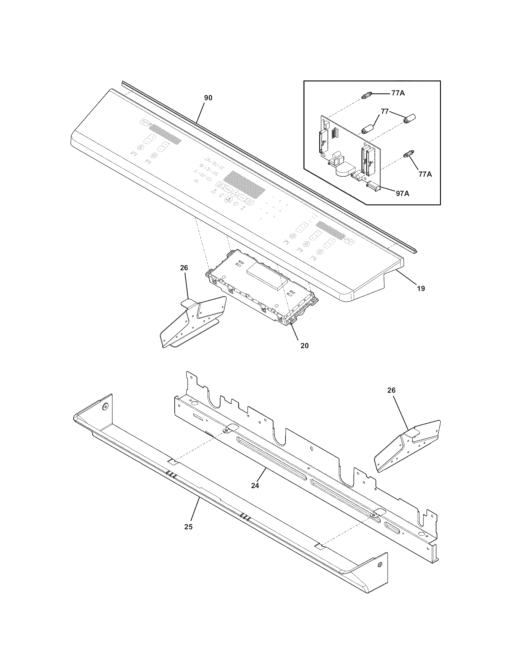 Kenmore Elite 79041053101 backguard diagram
