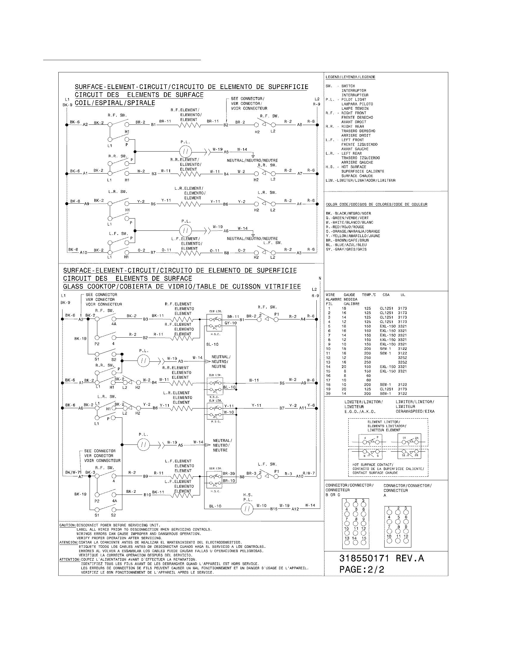 Frigidaire FFES3027LSE wiring diagram diagram