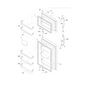 Frigidaire FFHT1725LK5 door diagram