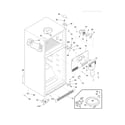 Frigidaire LFHT1817LW4 cabinet diagram