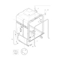 Frigidaire FGBD2431NB0A tub diagram