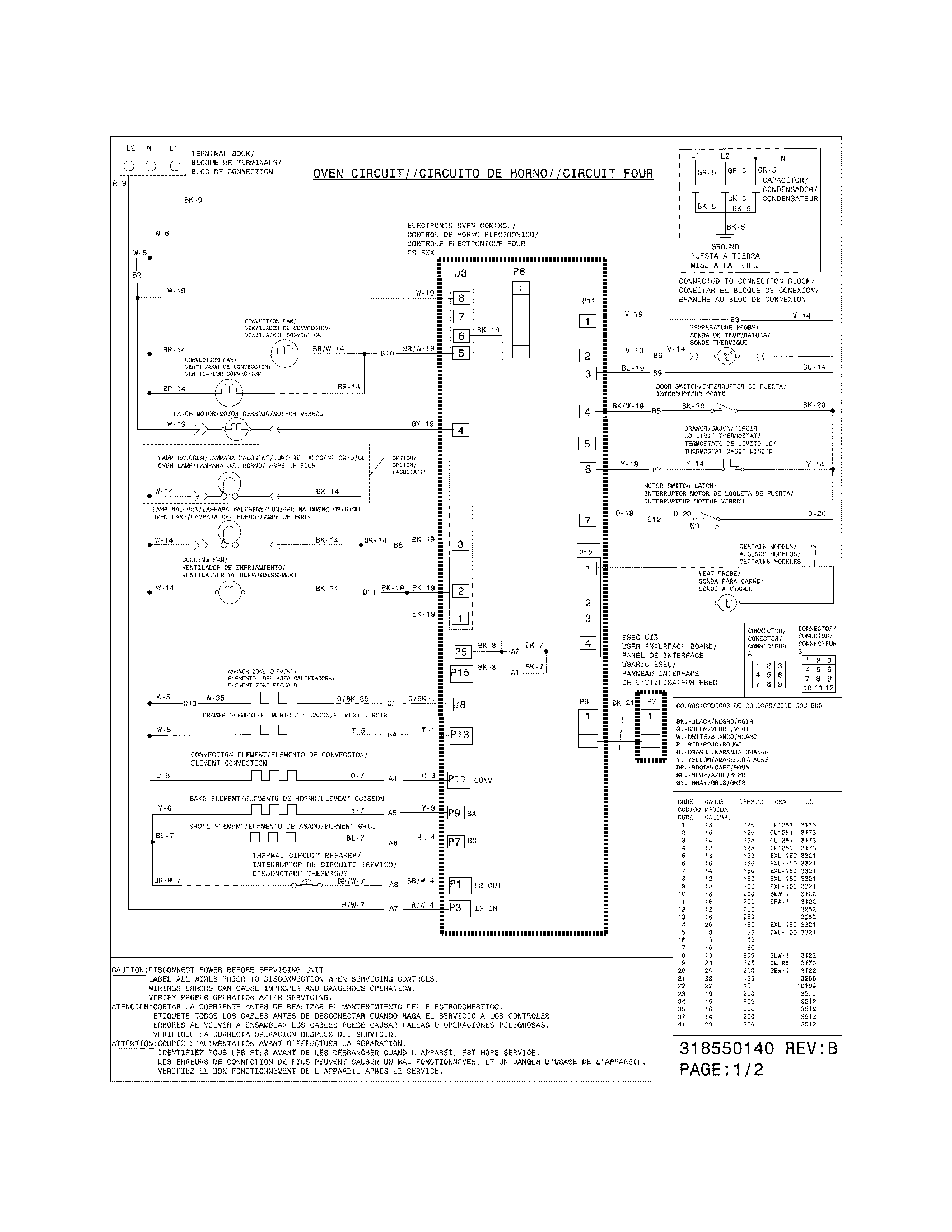 Frigidaire FPCS3085LFC wiring diagram diagram