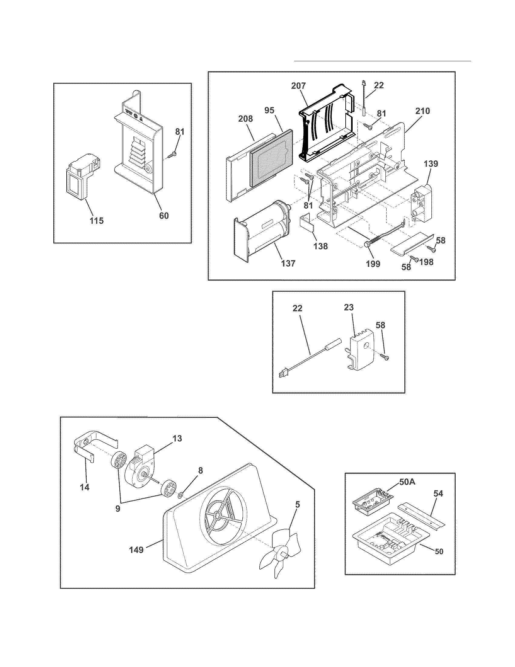 Electrolux EI23CS35KB1 controls diagram