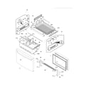 Electrolux EI23BC65KS3 freezer drawer - basket diagram