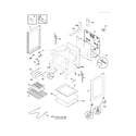 Frigidaire FFEF3013XWA body diagram