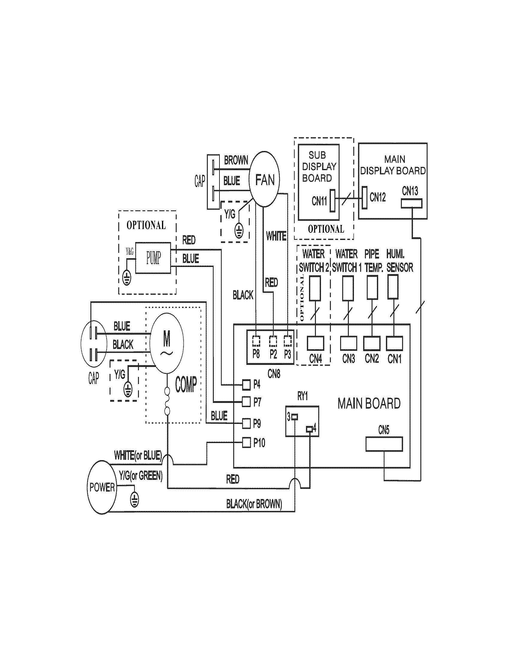 Frigidaire LAD704DUL19 wiring diagram diagram