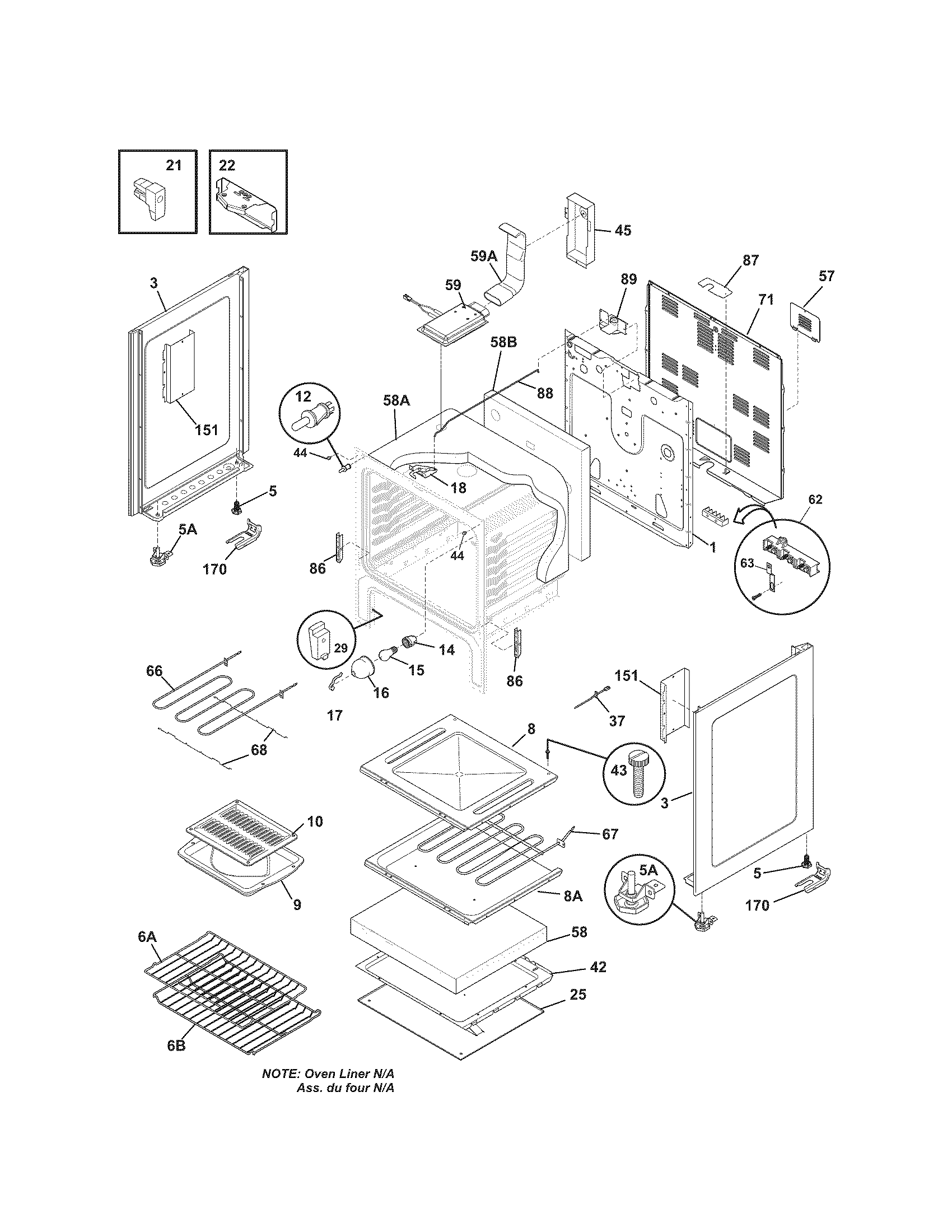 Kenmore 79092609015 body diagram