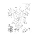 Frigidaire FGET3065KBB lower oven diagram