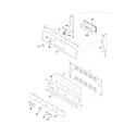 Frigidaire DGGF3054KFP backguard diagram