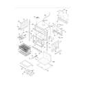 Frigidaire FGET2745KWB lower oven diagram