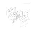 Universal/Multiflex (Frigidaire) CMEF212EB7 door diagram