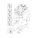 Frigidaire FGGF305MKFN burner diagram