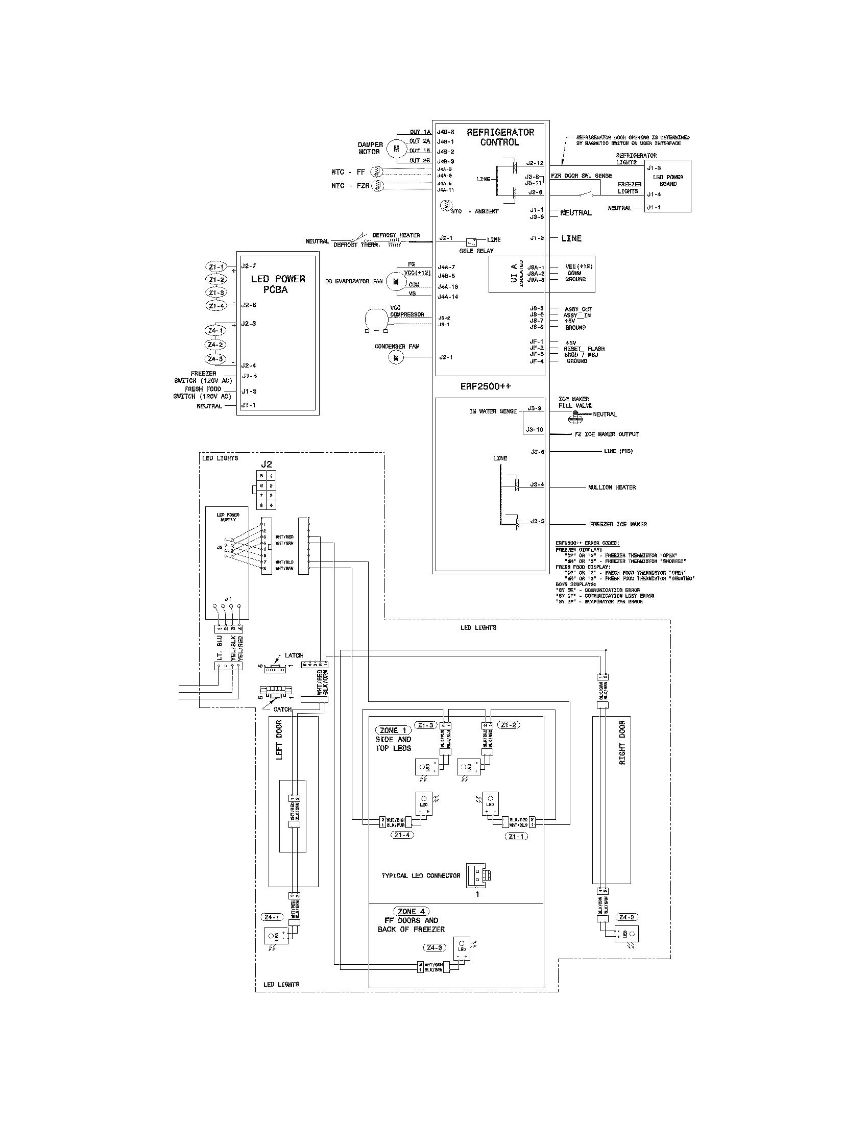 Electrolux EI23BC30KW2 wiring diagram diagram
