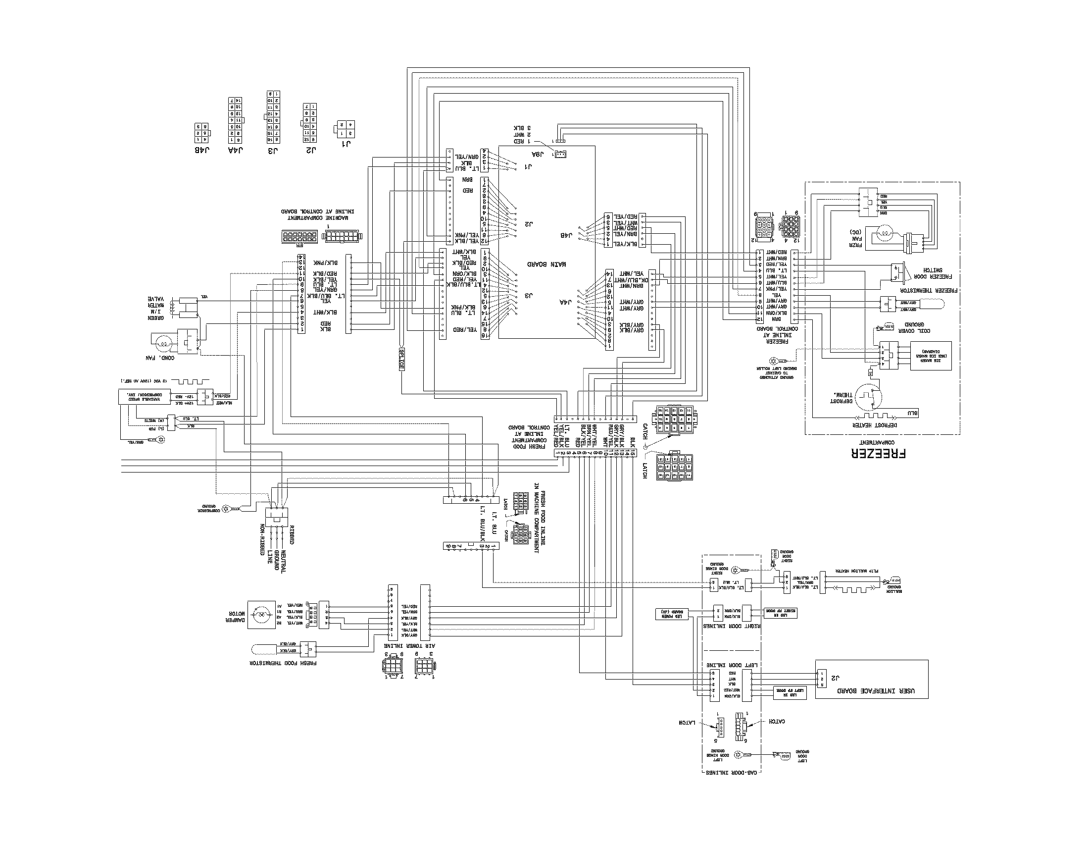 Electrolux EI23BC30KW2 wiring diagram diagram