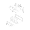 Frigidaire FGGF3032MWA backguard diagram
