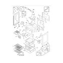 Frigidaire FGGF3032MFB body diagram