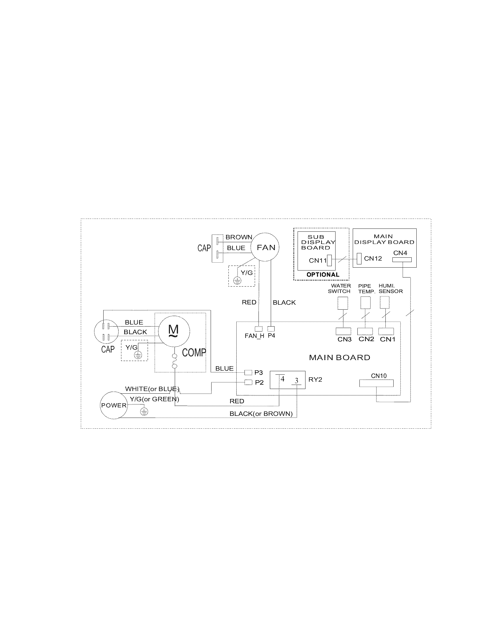 Frigidaire FAD301NUD10 wiring diagram diagram