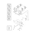 Frigidaire FLF337EUM burner diagram