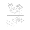Frigidaire FFGF3027LSE top/drawer diagram