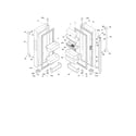 Frigidaire FPHN2899LF7 fresh food doors diagram