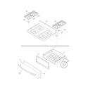 Kenmore 79072403013 top/drawer diagram