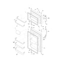 Kenmore 25372922014 doors diagram