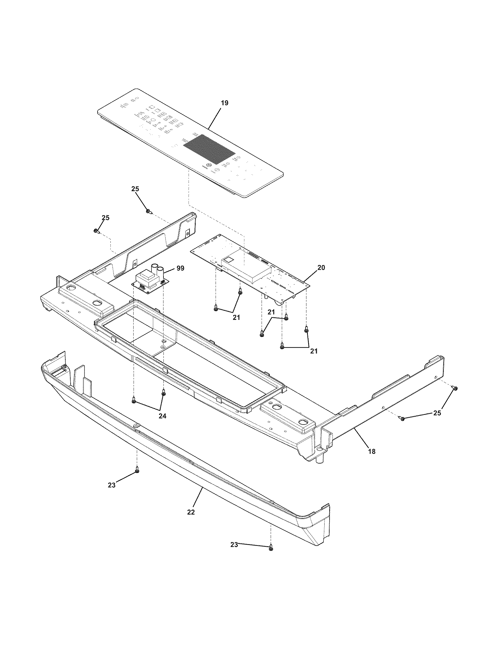 Electrolux EI30GS55JSD backguard diagram