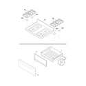 Frigidaire FFGF3023LQD top/drawer diagram