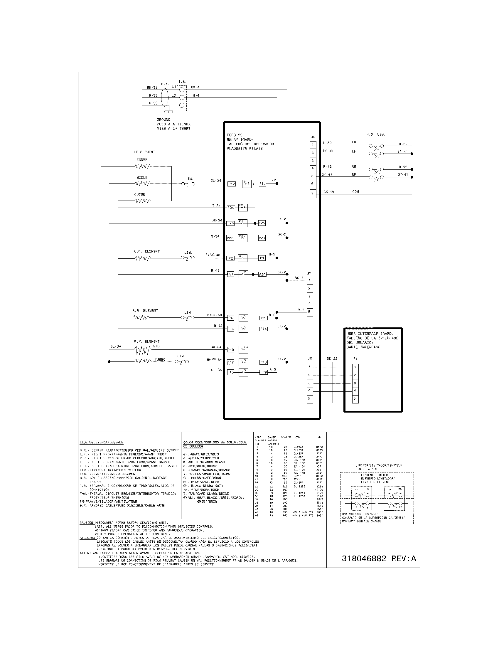 Electrolux EI30EC45KB1 wiring diagram diagram