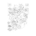 Frigidaire FGEF301DNWA body diagram