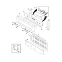 Frigidaire FGEF304DKFE backguard diagram