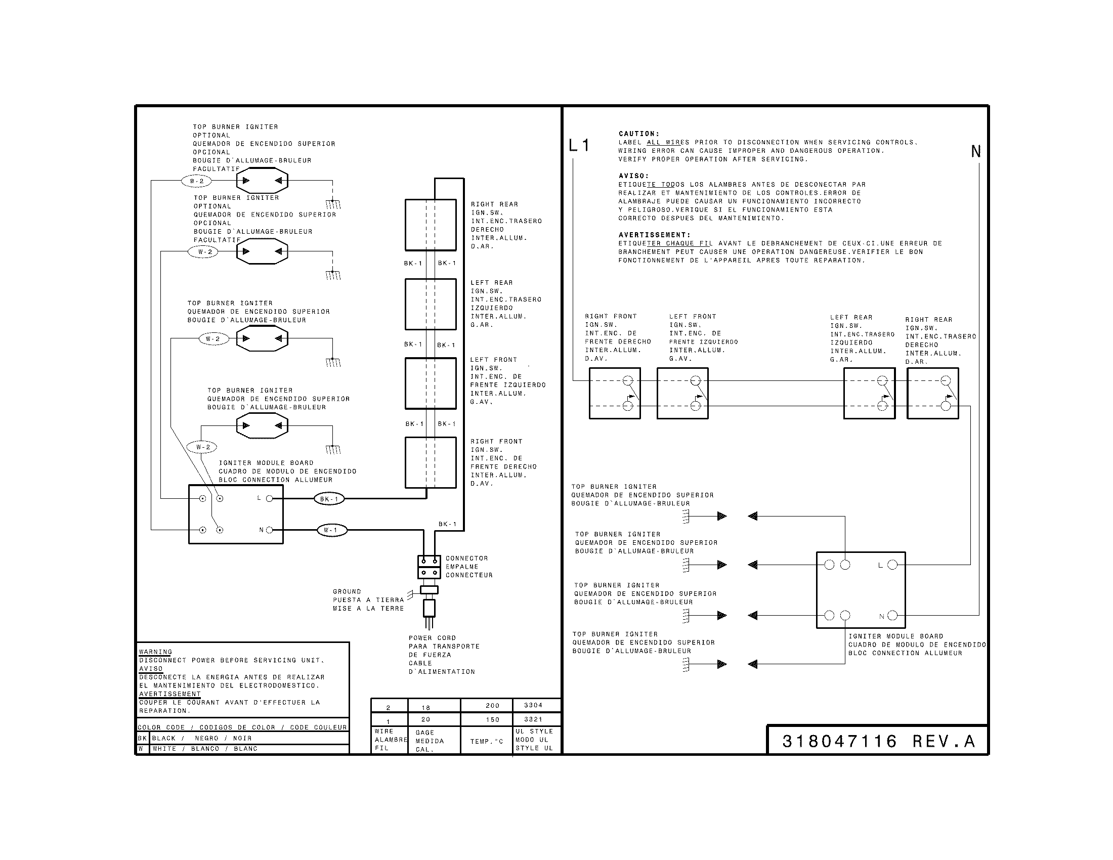 Kenmore Pro 79031003601 wiring diagram diagram