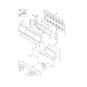 Frigidaire FGGF301DNWB backguard diagram