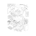 Frigidaire FGGF301DNWB body diagram