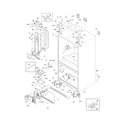 Frigidaire FGHB2735NF0 cabinet diagram