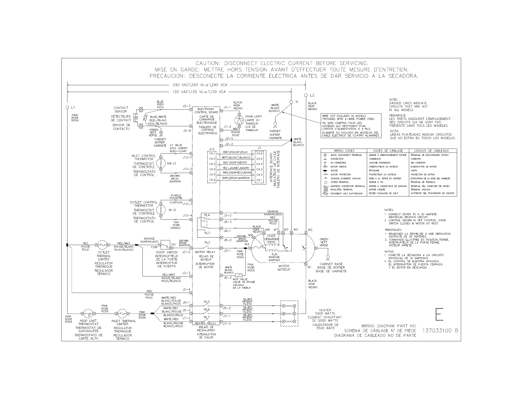 Electrolux EWMED70JIW2 wiring diagram diagram