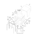 Frigidaire FGHD2455LF0 tub diagram