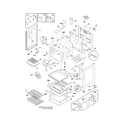 Frigidaire CGEF3032MFF body diagram