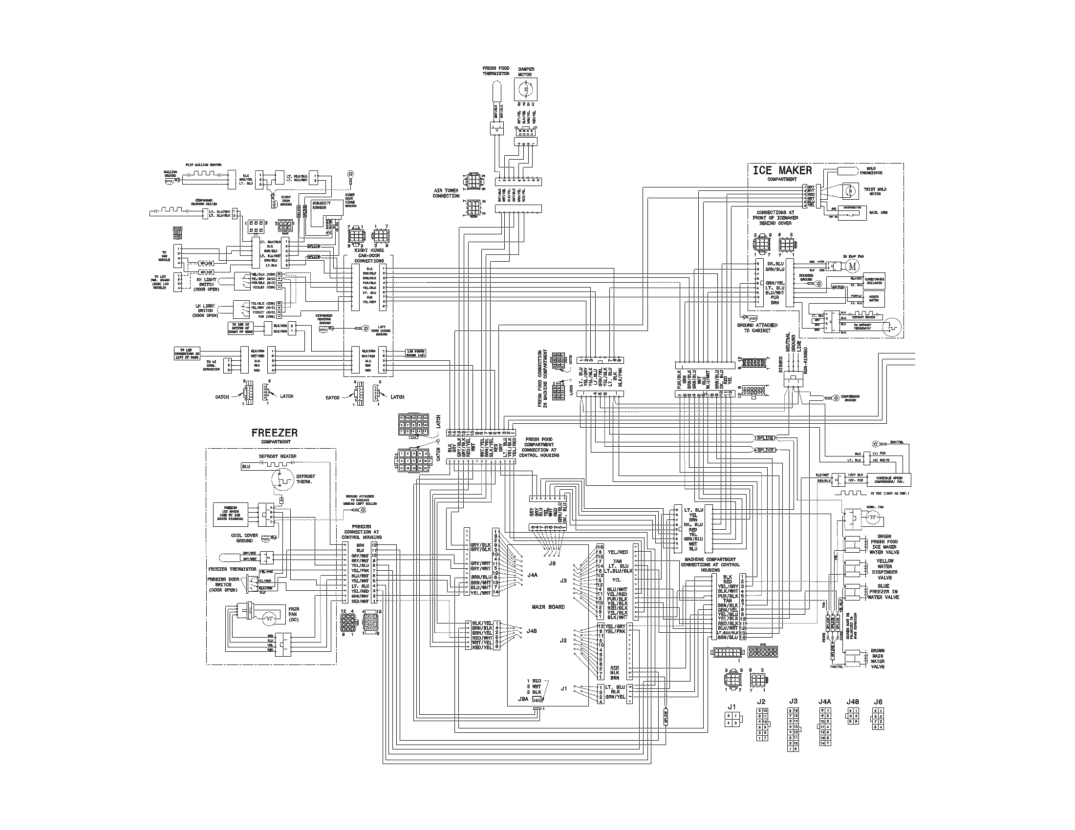 Electrolux EI23BC35KB5 wiring diagram diagram