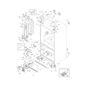 Frigidaire FFHB2740PS0 cabinet diagram