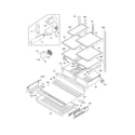 Frigidaire FFHB2740PS0 shelves diagram
