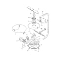 Frigidaire FGBD2438PF0A motor & pump diagram