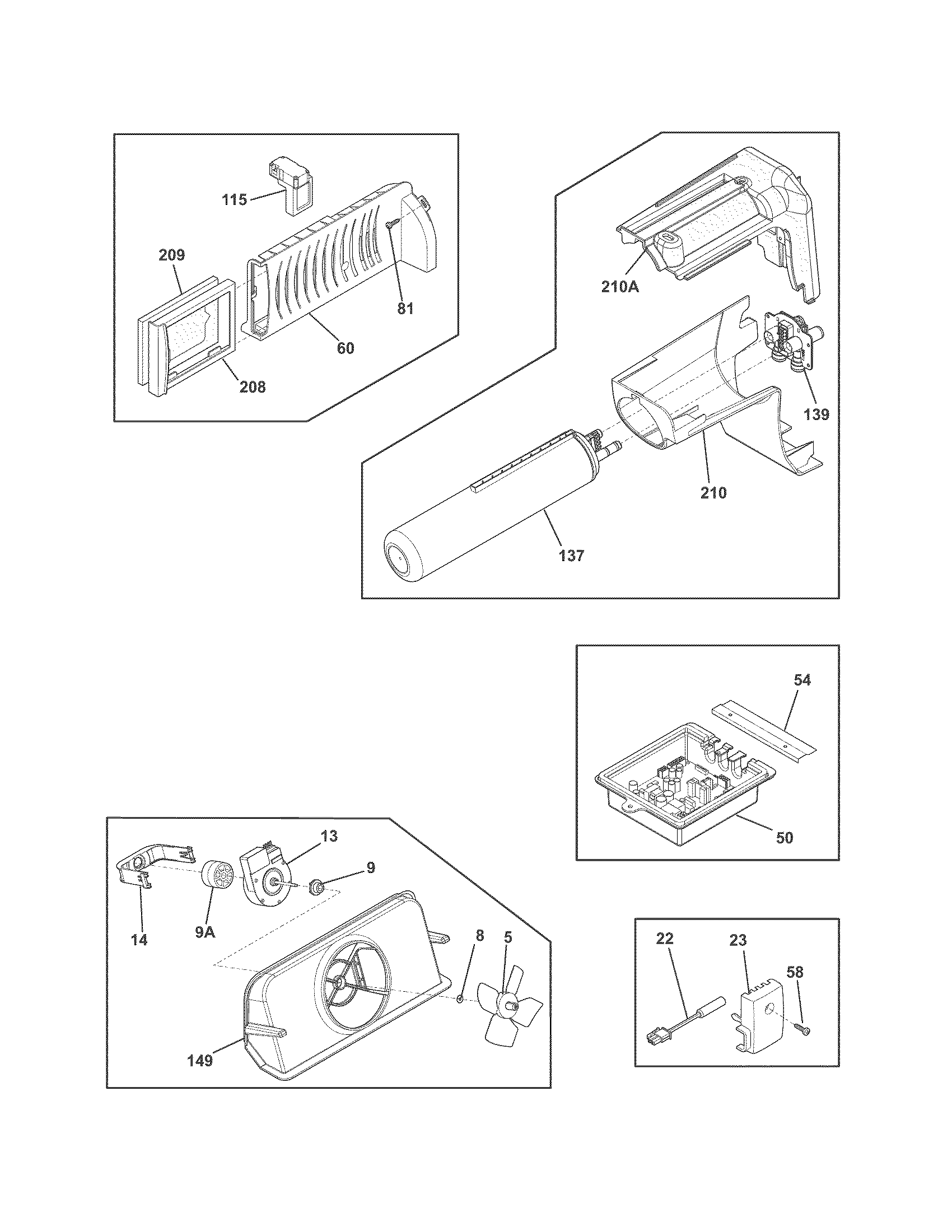 Frigidaire FGHS2631PE0 controls diagram