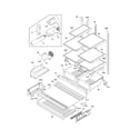 Frigidaire FPHB2899LFD shelves diagram
