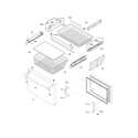 Electrolux EI27BS16JB8 freezer drawer, baskets diagram