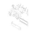Frigidaire LFEF3016NWB backguard diagram