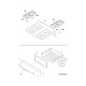 Kenmore 79074033310 top/drawer diagram