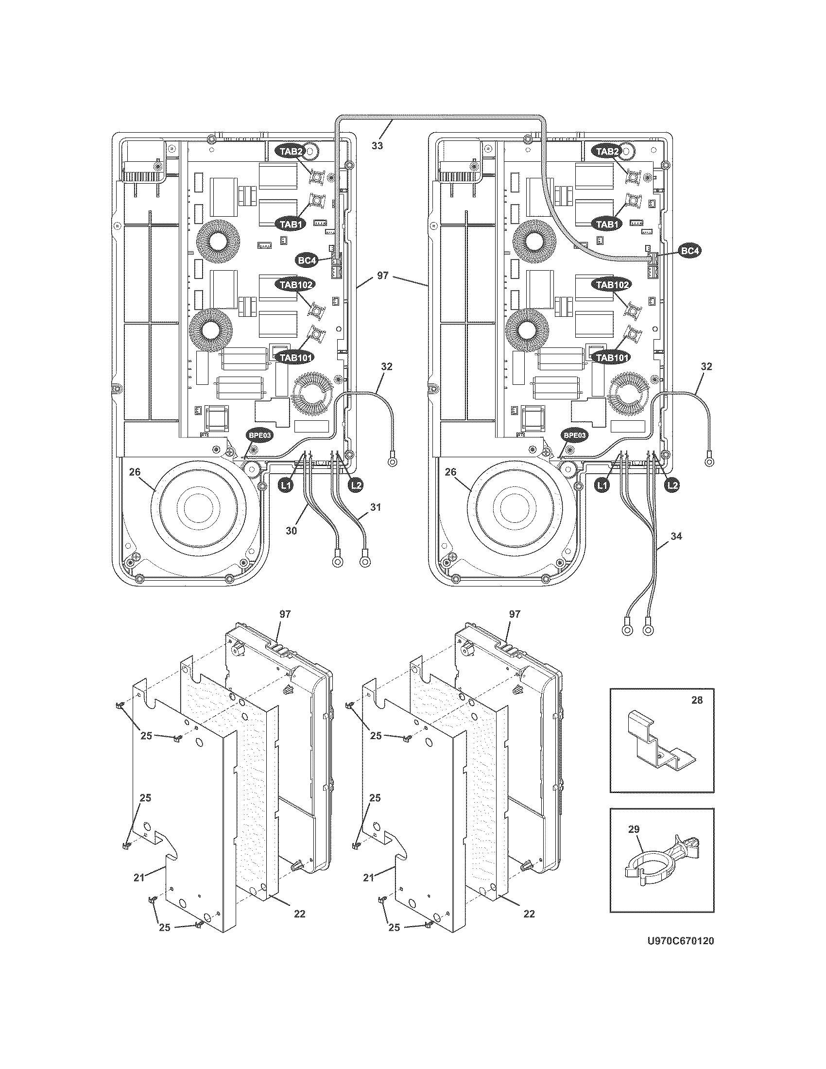 Frigidaire FGIF3061NFA induction diagram